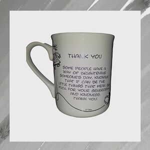 THANK YOU MUG ENESCO MARCI